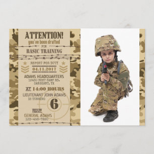 Army Air Camouflage Militaire Verjaardag Kaart