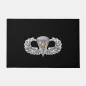 Army Airborne Basic Parachutist met Combat Star Deurmat (Voorkant)