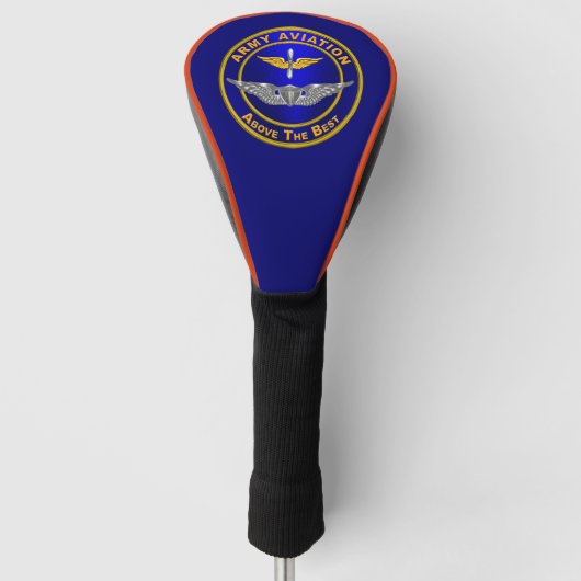 Army Aviation Wings Golfheadcover (Voorkant)