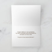 Army Basic Training Afstuderen Gefeliciteerd Kaart (Binnen)