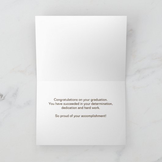Army Basic Training Afstuderen Gefeliciteerd Kaart (Binnen)