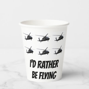 ARMY BLACK HAWK PAPIEREN BEKERS