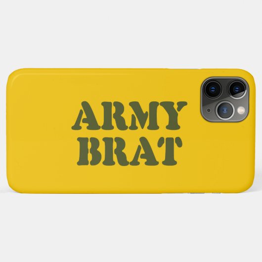 ARMY BRAT Case-Mate iPhone CASE (Achterkant (horizontaal))