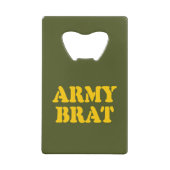 ARMY BRAT KREDIETKAART FLESSENOPENER (Voorkant)