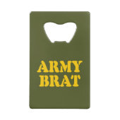 ARMY BRAT KREDIETKAART FLESSENOPENER (Achterkant)