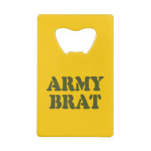 ARMY BRAT KREDIETKAART FLESSENOPENER (Achterkant)