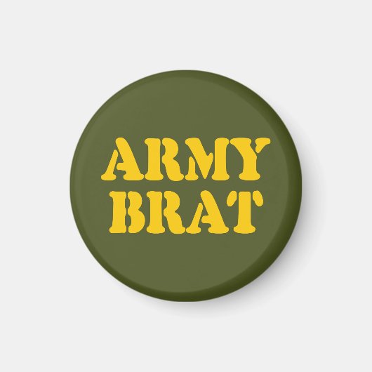 ARMY BRAT MAGNEET (Voorkant)