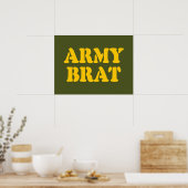 ARMY BRAT POSTER (Keuken)