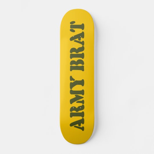 ARMY BRAT SKATEBOARD (Voorkant)