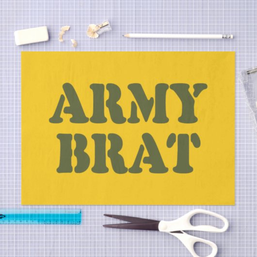 ARMY BRAT TISSUEPAPIER (Craft)