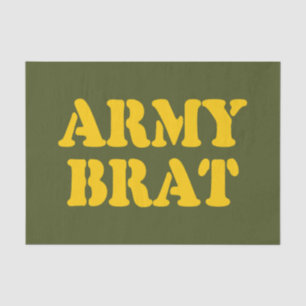 ARMY BRAT TISSUEPAPIER