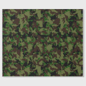 Army Camo Pattern Cadeaupapier (Vlak)