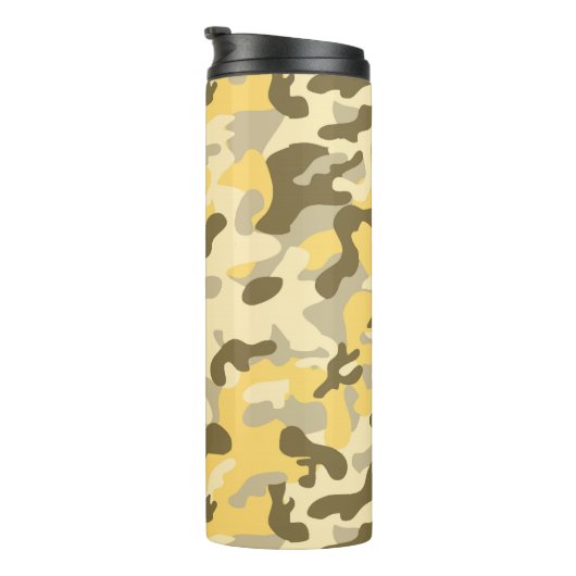 Army Camo Pattern Thermosbeker (Geroteerd rechts)