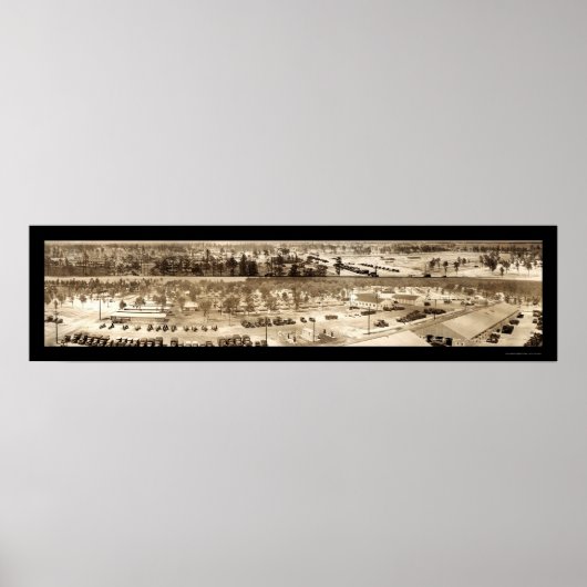 Army Camp Blanding Photo 1941 Poster (Voorkant)