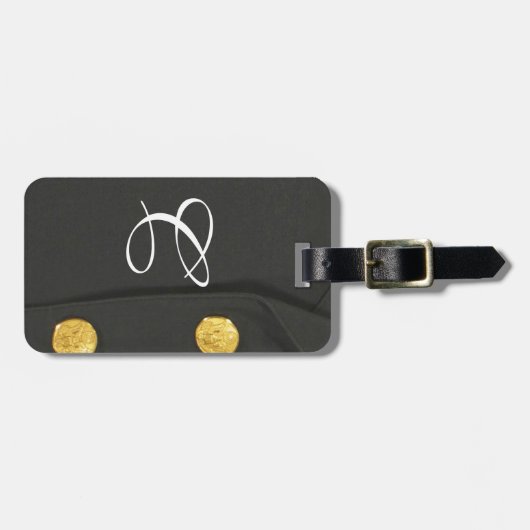 ARMY Class A Uniform Dress Monogram Bagagelabel (Voorkant horizontaal)