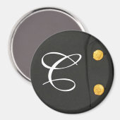 ARMY Class A Uniform Dress Monogram Initiaal Magne Magneet (Voorkant / Achterkant)
