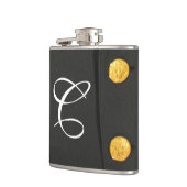 ARMY Class A Uniform Dress Monogram Whiskey Flask Heupfles (Links)