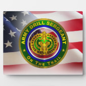 Army Drill Sergeant Fotoplaat (Voorkant)