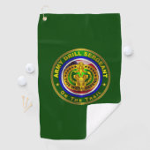 Army Drill Sergeant  Golfhanddoek (Insitu)