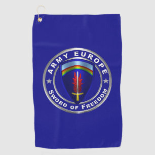 Army Europe USAREUR Golfhanddoek