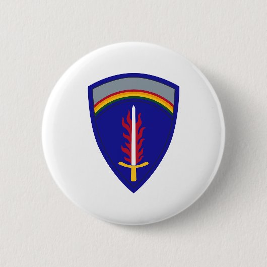 Army Europe USAREUR Ronde Button 5,7 Cm (Voorkant)
