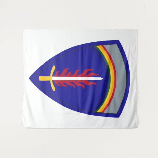 Army Europe USAREUR Wandkleed (Voorkant (horizontaal))