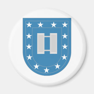 Army Flash Captain Insignia Magneet