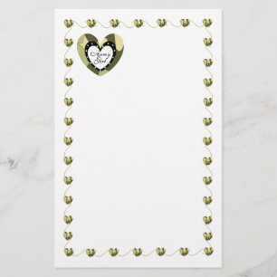 ARMY GIRL CAMO HEART BRIEFPAPIER