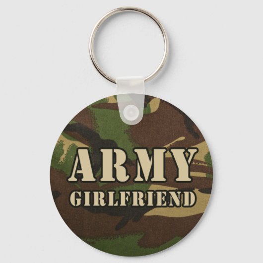 Army Girlfriend Sleutelhanger (Voorkant)