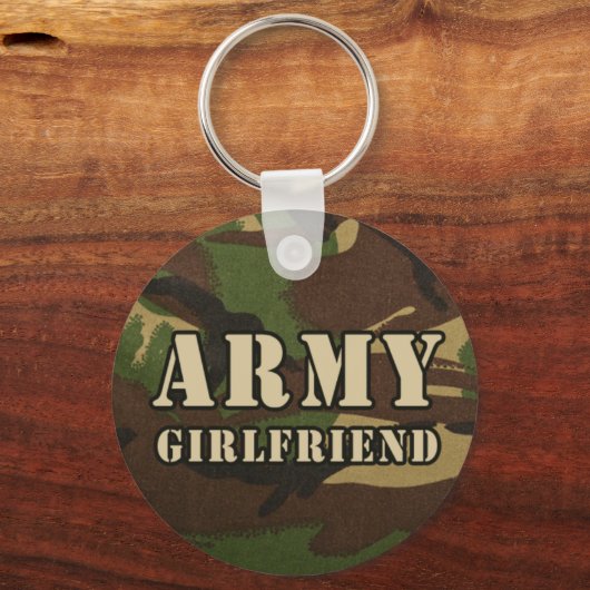 Army Girlfriend Sleutelhanger (Voorkant)