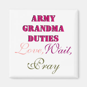 ARMY GRANDMA TATIES MAGNET MAGNEET