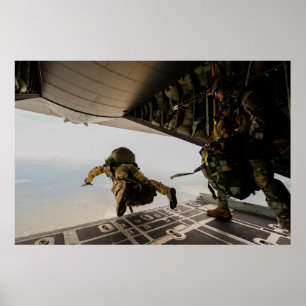 Army Green Berets Poster