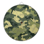 Army Green Camo Dartboard Dartbord (Voorkant)