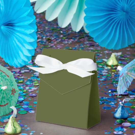  Army Green Eenvoudige Aantrekkelijke Tent Bedankdoosjes (Feest)