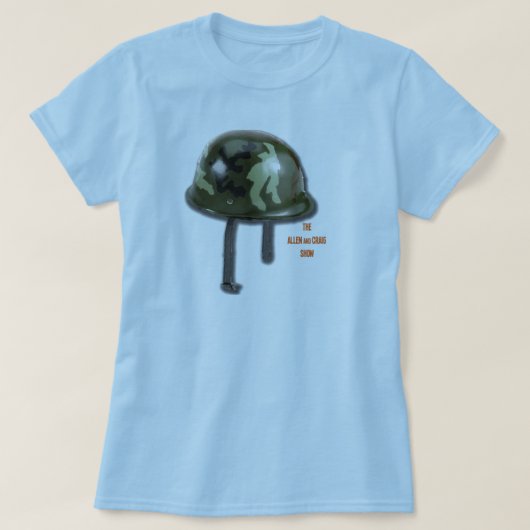 Army Helmet T-shirt (Design voorkant)