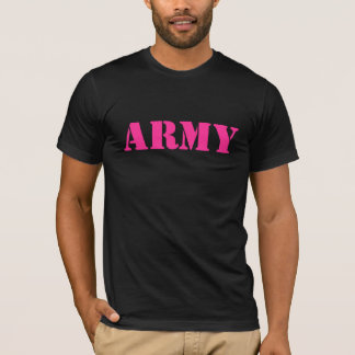ARMY in roze T-shirt