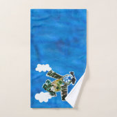 Army Jet "Art by Kids" (Serviette à main)