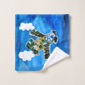 Army Jet "Art by Kids" (Gant de toilette)