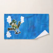 Army Jet "Art by Kids" (Serviette à main)