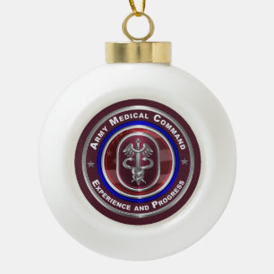 Army Medical Command-AMEDD aandenken Keramische Bal Ornament
