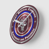 Army Medical Command-AMEDD Keepomwille Ronde Klok (Hoek)