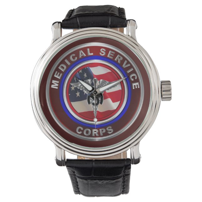 Army Medical Service Corps Horloge (Voorkant)