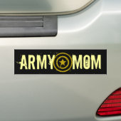 ARMY MOM STAR BUMPERSTICKER (Op auto)