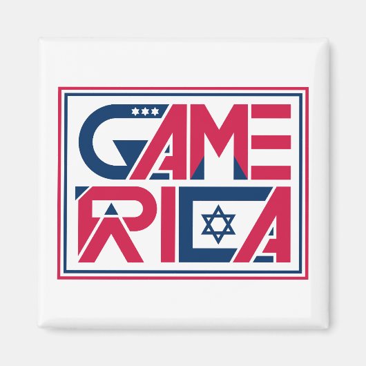 Army of America spel Magneet (Voorkant)