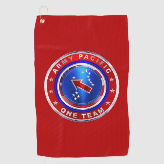 Army Pacific Commando Golfhanddoek (Voorkant)