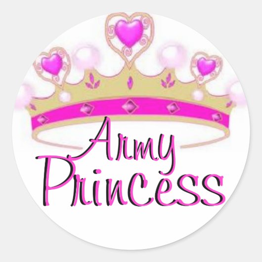Army Princess stickers (Voorkant)