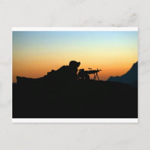 ARMY SNIPER BRIEFKAART