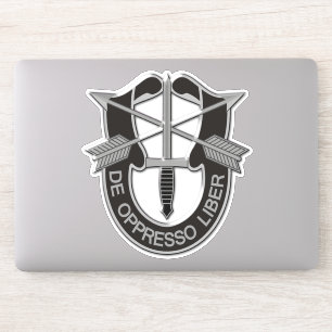 Army Special Forces Groepen Groene Baretten Contou Sticker