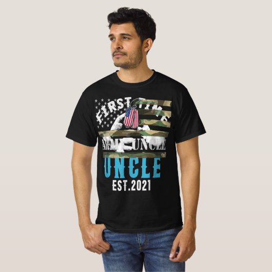 Army Uncle T-shirt (Voorkant volledig)