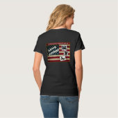 ARMY VETERAN T SHIRT FOR VROUWEN (Achterkant volledig)